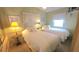 Cozy bedroom with two twin beds and a window at 3333 26Th E Ave # 1148, Bradenton, FL 34208
