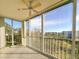 Spacious balcony with view of the surrounding area at 3640 Ironwood Cir # 601N, Bradenton, FL 34209