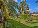 Tropical backyard with canal views at 4975 Waterbridge Down, Sarasota, FL 34235