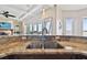 Kitchen features granite countertops and a double sink with water views at 5531 2Nd Avenue W Cir, Palmetto, FL 34221