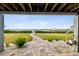 Brick paved patio with walkway to the waterfront at 5531 2Nd Avenue W Cir, Palmetto, FL 34221