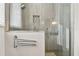 Modern shower with glass enclosure and tiled walls at 5531 2Nd Avenue W Cir, Palmetto, FL 34221