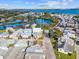 Aerial view of the property and surrounding area at 6 Seminole Dr, Bradenton, FL 34208