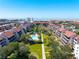 An aerial view of the community and a swimming pool at 6283 Midnight Pass Rd # 6283, Sarasota, FL 34242