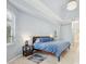 Bright and airy Primary bedroom with a king-size bed at 6488 Ponce De Leon Blvd, North Port, FL 34291