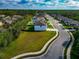 Aerial view of a vacant lot and surrounding neighborhood at 7404 Mill Hopper Ct, Palmetto, FL 34221