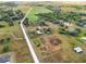 Aerial view of property showing home, garden and outbuildings at 14900 Coker Gully Rd, Myakka City, FL 34251
