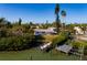 Single-story home on the waterfront, private dock access at 15815 Redington Dr, Redington Beach, FL 33708