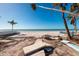 Post-storm damage, beachfront lot needs cleanup at 15815 Redington Dr, Redington Beach, FL 33708
