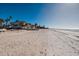 Sandy beachfront with ocean views and homes at 15815 Redington Dr, Redington Beach, FL 33708
