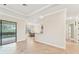 Bright living area with access to pool and patio at 20345 Reale Cir, Venice, FL 34293