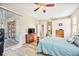 Comfortable and spacious bedroom with private access to the pool at 2421 Yalta Terrace, North Port, FL 34286