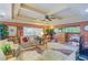 Spacious living room with high ceilings and a comfortable seating area at 3706 162Nd E Ave, Parrish, FL 34219