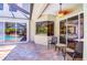 Relaxing patio area with seating and pool views at 3706 162Nd E Ave, Parrish, FL 34219