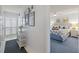Entryway with view of bedroom and access to exterior at 414 Cerromar S Cir # 249, Venice, FL 34293