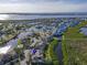 Condo's location shown in wide aerial view at 636 Estuary Dr # 636, Bradenton, FL 34209