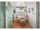 Small condo dining area with round table at 636 Estuary Dr # 636, Bradenton, FL 34209