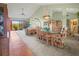 Condo dining area with table and chairs at 636 Estuary Dr # 636, Bradenton, FL 34209