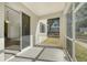 Screened porch overlooking backyard at 6963 74Th Street E Cir, Bradenton, FL 34203