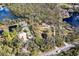 Aerial view showing home's location and property lines at 7321 Proctor Rd, Sarasota, FL 34241