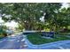 Gated entrance to Bay Isles Beach Club community at 2203 Harbourside Dr, Longboat Key, FL 34228