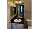 Bathroom with a vanity and a mirror at 4802 51St W St # 1406, Bradenton, FL 34210