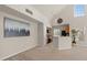 Open kitchen with breakfast bar and granite countertops at 5560 Rosehill Rd # 201, Sarasota, FL 34233