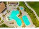 Resort-style pool with lap lanes and expansive sundeck at 5830 Wake Forest Run # 102, Bradenton, FL 34211