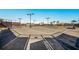 Well-maintained tennis courts with surrounding fencing at 5830 Wake Forest Run # 102, Bradenton, FL 34211