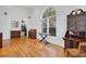 Bright office with hardwood floors and built-ins at 6700 S Gator Creek Blvd, Sarasota, FL 34241