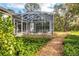 Private backyard oasis with pool and patio at 6700 S Gator Creek Blvd, Sarasota, FL 34241