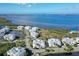 Aerial view of waterfront community, showing building and surrounding landscape at 7840 34Th W Ave # 203, Bradenton, FL 34209