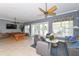 Relaxing recreation room with pool table and comfortable seating at 7840 34Th W Ave # 203, Bradenton, FL 34209