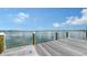 Wooden dock offering scenic waterfront views at 178 N Washington Dr, Sarasota, FL 34236