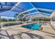 Refreshing pool with a large screened enclosure, perfect for outdoor enjoyment at 2005 21St W St, Palmetto, FL 34221