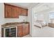 Bar area adjacent to bedroom at 258 Golden Gate Pt # 801, Sarasota, FL 34236