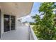 Private balcony overlooking scenic water views at 3080 Grand Bay Blvd # 515, Longboat Key, FL 34228