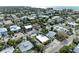 Bird's-eye view of the property and surrounding neighborhood at 312 Hardin Ave, Anna Maria, FL 34216