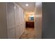 Bathroom with a granite countertop and built-in storage at 4802 Kestral Park Cir # 22, Sarasota, FL 34231