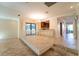Open dining area with access to kitchen at 4802 Kestral Park Cir # 22, Sarasota, FL 34231