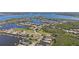 Aerial view of community near the waterfront at 5060 Lake Overlook Ave, Bradenton, FL 34208