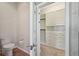 Spacious bathroom with toilet and large walk-in closet at 5060 Lake Overlook Ave, Bradenton, FL 34208