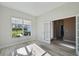 Bright office with large windows and double French doors at 5060 Lake Overlook Ave, Bradenton, FL 34208
