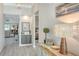 Bright entryway with a view of living and Primary bedroom at 5252 Willow Lake Ct, Sarasota, FL 34233