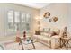 Bright office with recliner, window, and workspace at 5306 Manorwood Dr # 2A, Sarasota, FL 34235