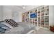 Bright bedroom with large window and custom shelving at 5433 Hope Sound Cir, Sarasota, FL 34238