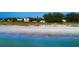 Beachfront property aerial view, showcasing the home's location at 6061 Gulf Of Mexico Dr, Longboat Key, FL 34228