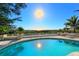 Inviting pool area with ocean views, perfect for relaxation and outdoor entertainment at 6061 Gulf Of Mexico Dr, Longboat Key, FL 34228