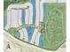 Community map highlighting the location of homes, amenities, and common areas at 6107 Mesa Gln, Bradenton, FL 34203