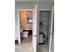 Small bathroom with toilet and sink, undergoing renovation at 6504 Lincoln Rd, Bradenton, FL 34203